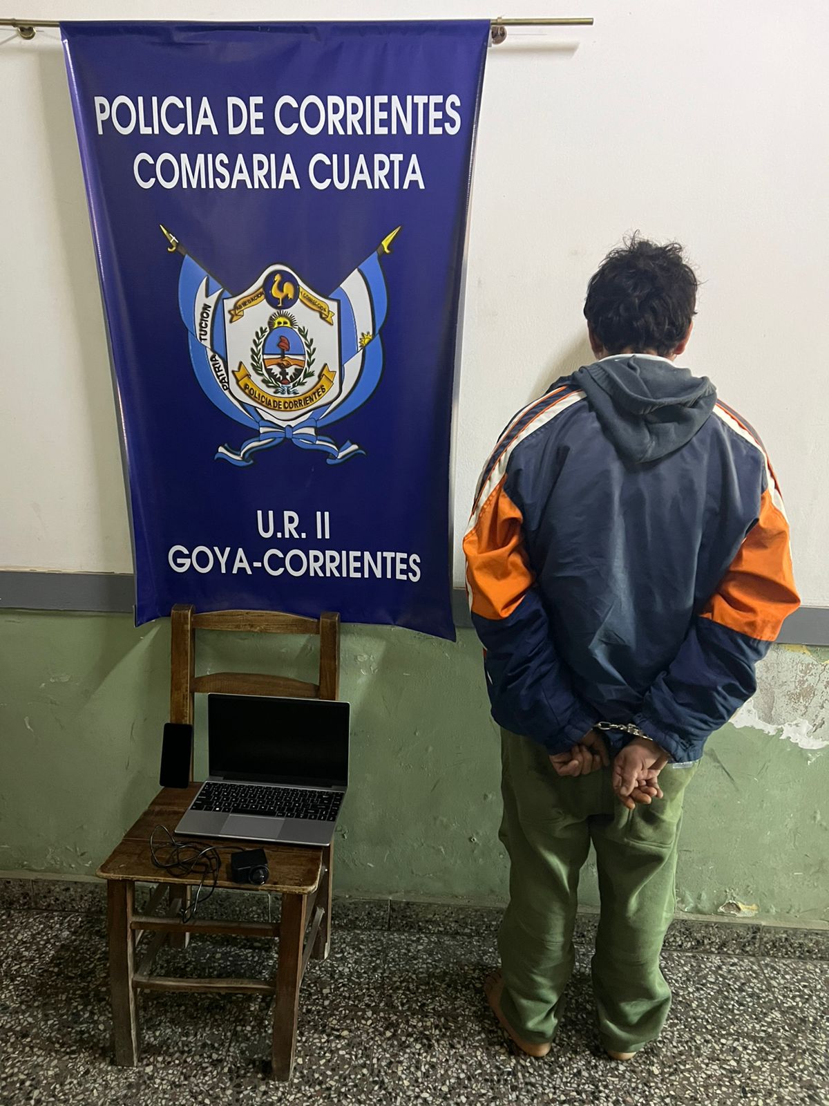 GOYA: DETUVIERON A UN DELINCUENTE POR ROBO Y RECUPERARON LOS ELEMENTOS SUSTRAIDOS